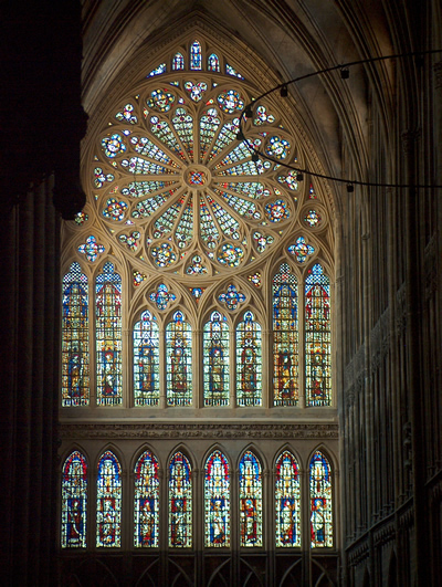 glas in lood van Hermann van Munster